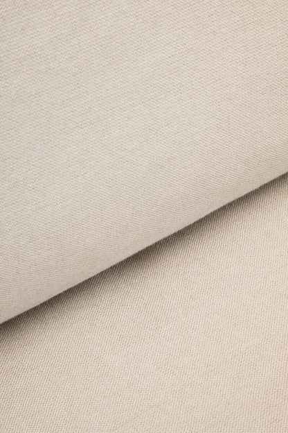 Troyes Cream Three Seat Right Chaise Sofa