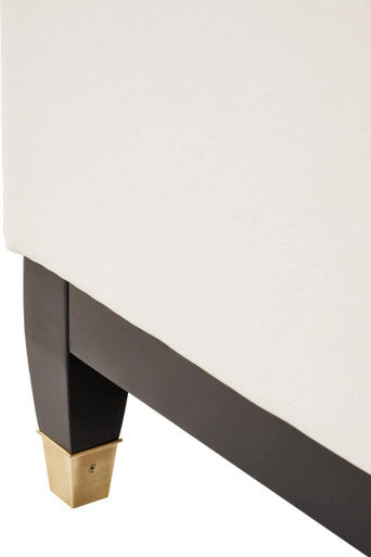 2 Seater Ivory Fabric Sofa, Sefira - Image 8