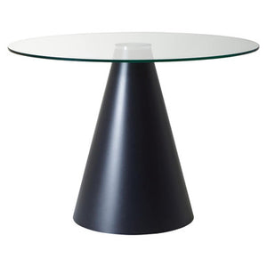 Azalea Black Conical Base Dining Table