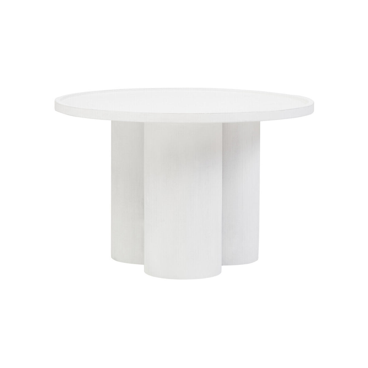Walsa Whitewash Mango Wood Column Detail Coffee Table