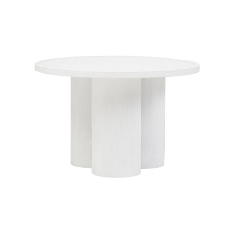 Walsa Whitewash Mango Wood Column Detail Coffee Table