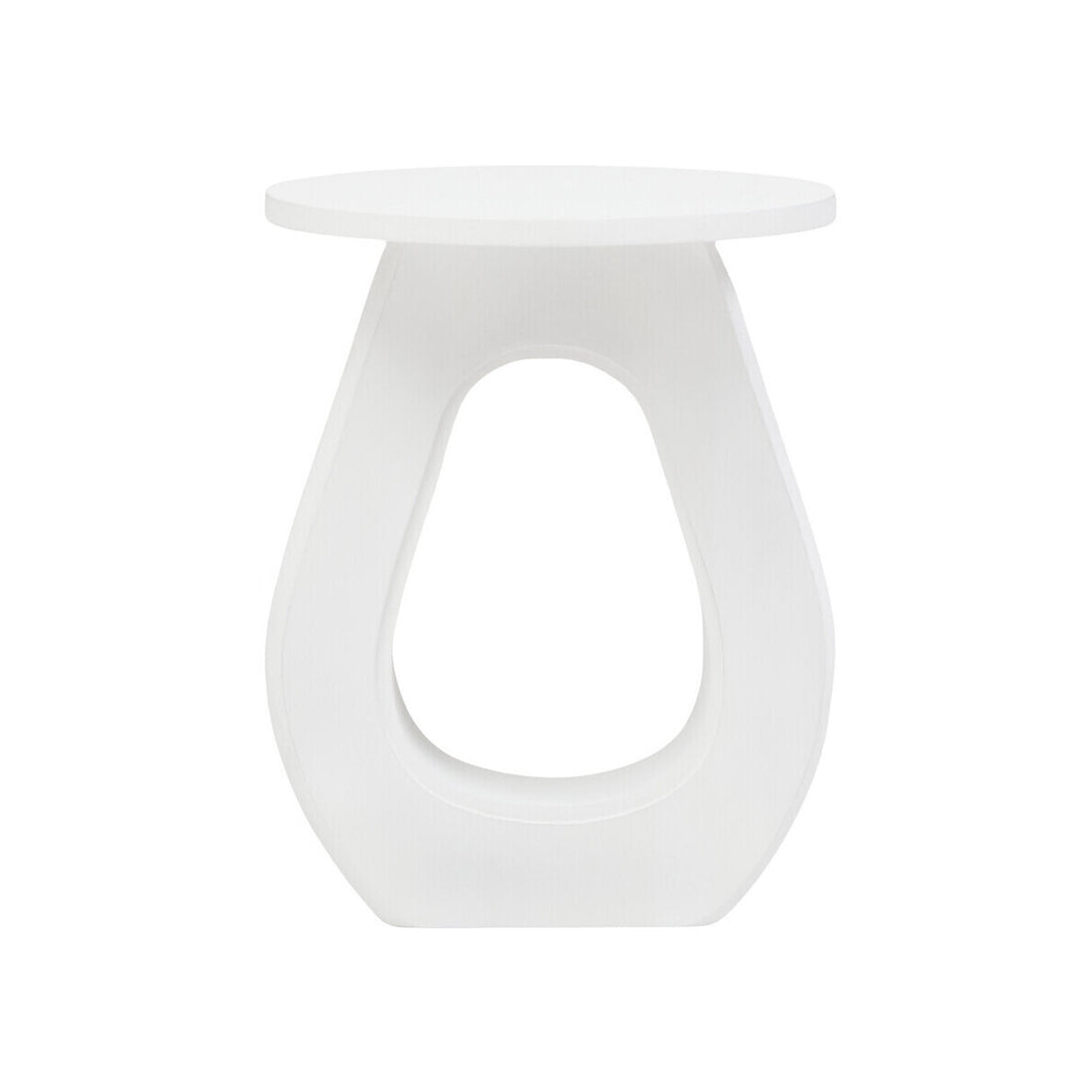 Walsa Whitewash Mango Wood Accent Table