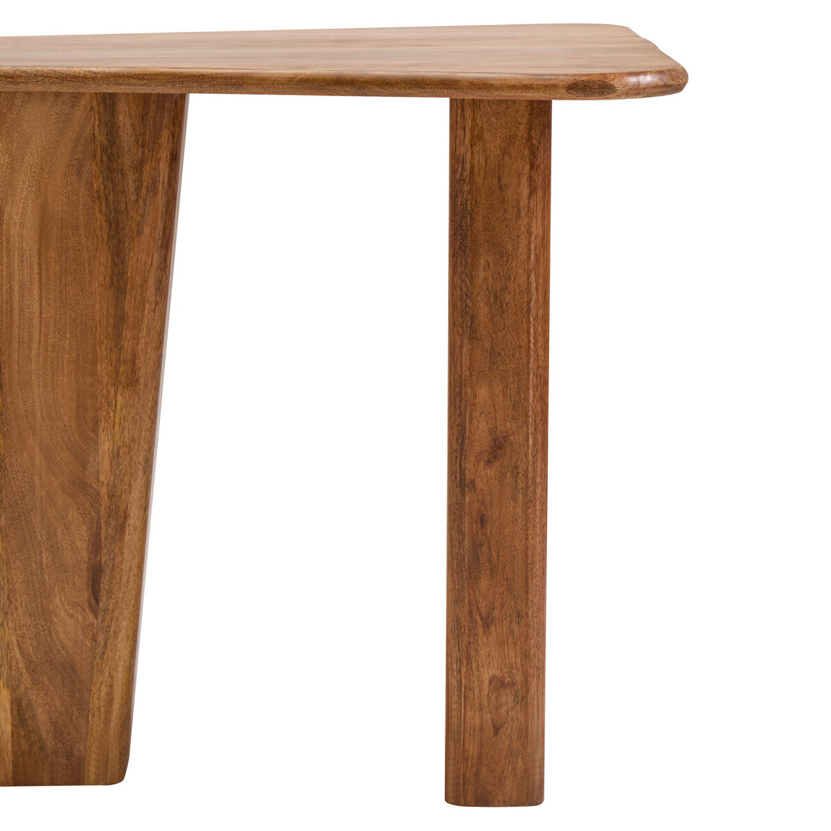 Walsa Natural Finish Mango Wood Coffee Table