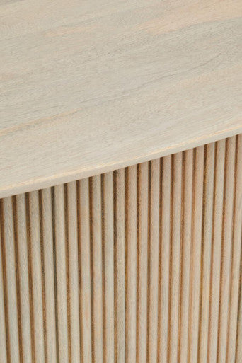 Torello Grey Mango Wood Oval Dining Table - Image 4