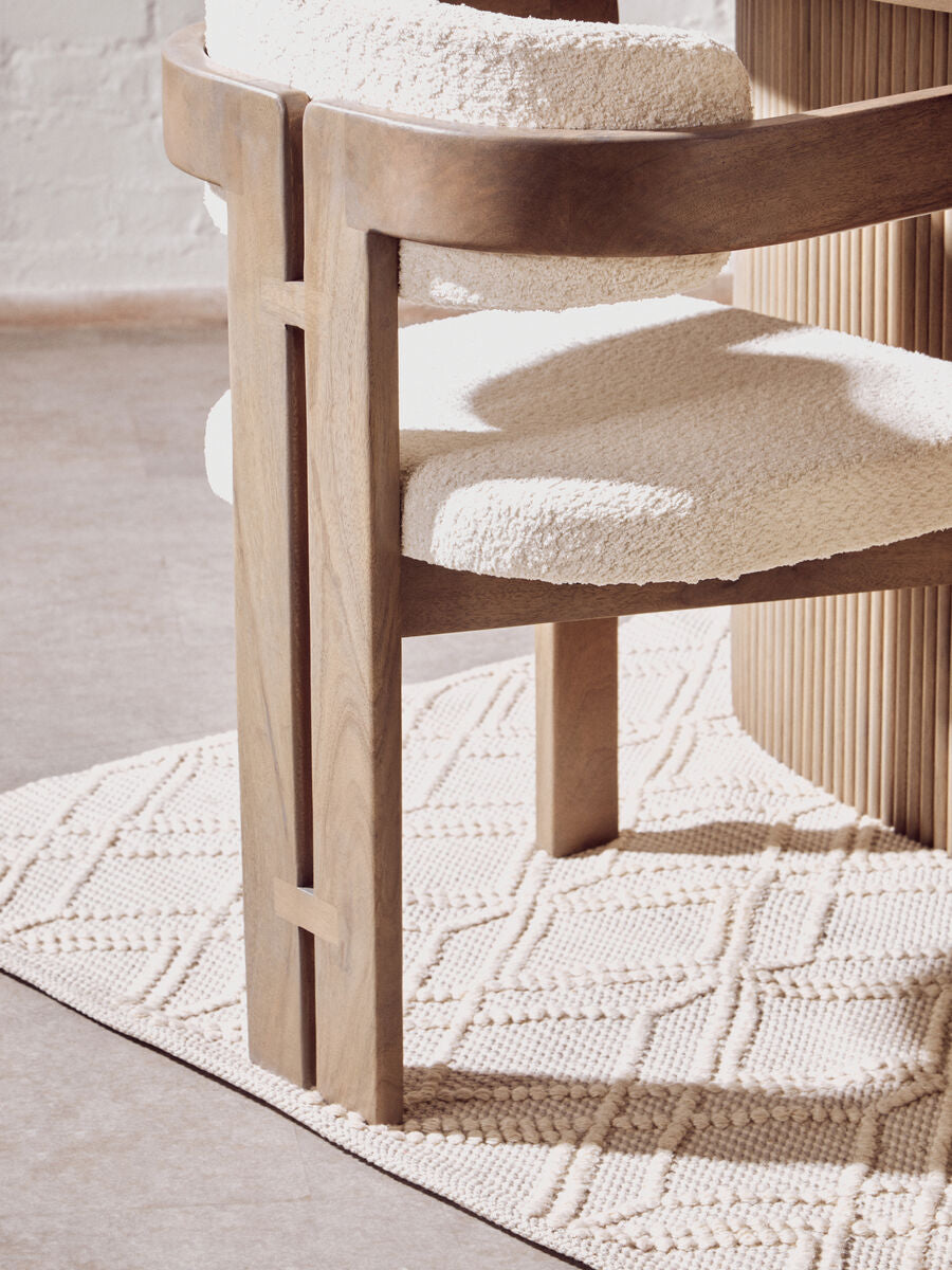 Torello Grey Mango Wood Chair - Image 7