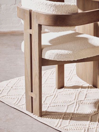 Torello Grey Mango Wood Chair