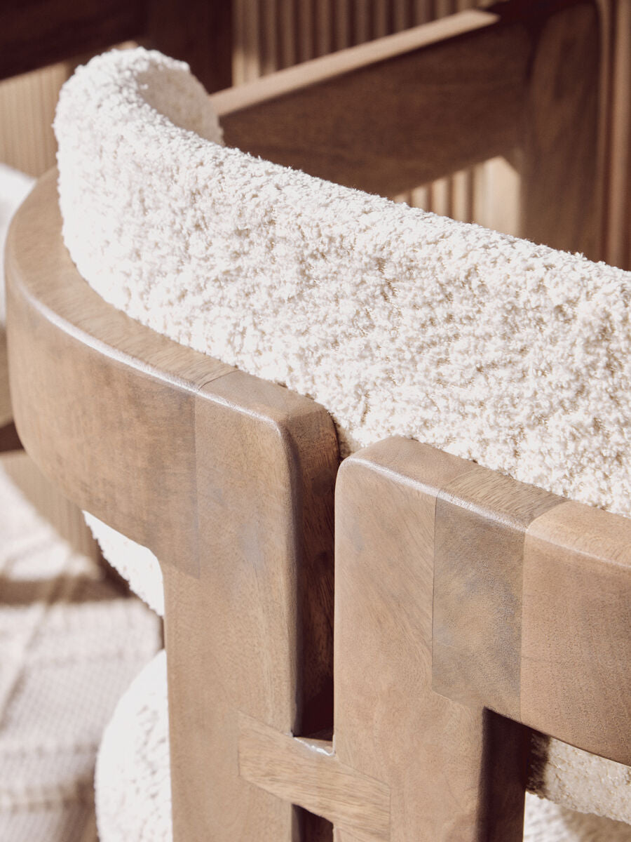 Torello Grey Mango Wood Chair - Image 8