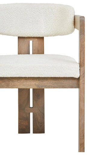 Torello Grey Mango Wood Chair - Image 9