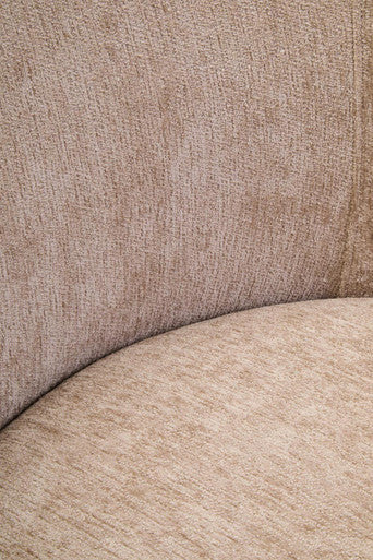 Delray Deep Stone Chenille Curved Chair - Image 5