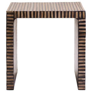 Bambusa Bamboo Inlay Side Table