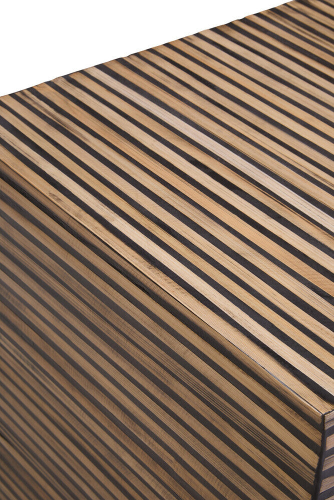 Bambusa Bamboo Inlay Side Table