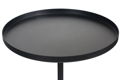 Metal Top Berma Teak Marble Base Side Table | Murcia