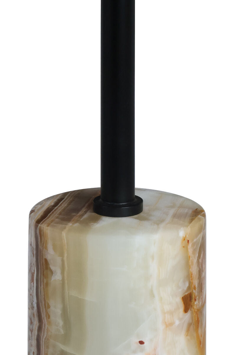 Onyx Top and Base Side Table | Merida