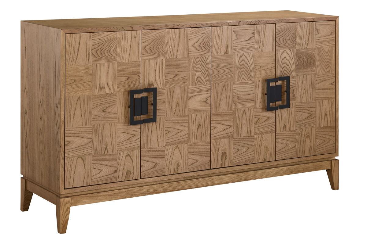Natural Four Door Sideboard | Dimaro
