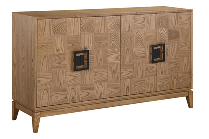 Natural Four Door Sideboard | Dimaro