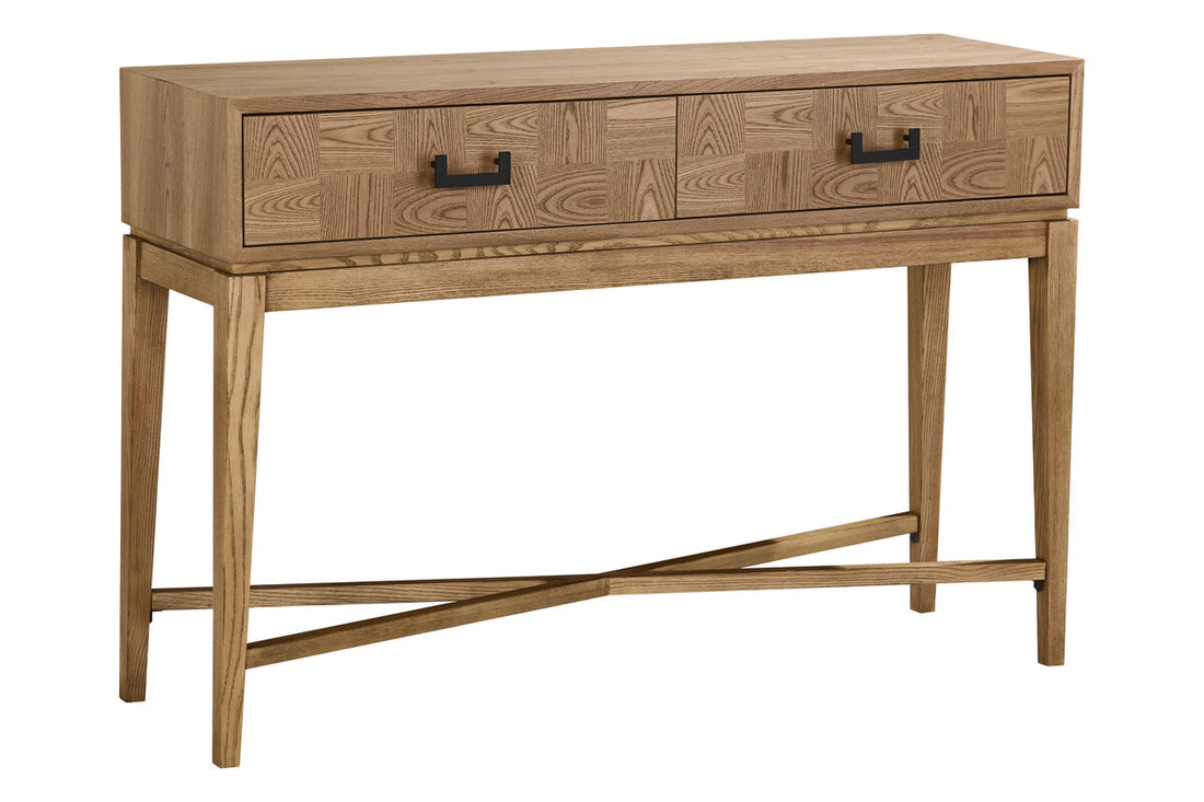 Natural Two Drawer Console Table | Dimaro
