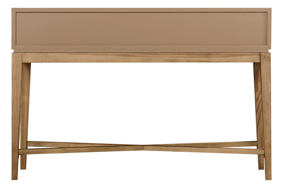 Natural Two Drawer Console Table | Dimaro