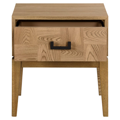 Natural One Drawer Side Table | Dimaro
