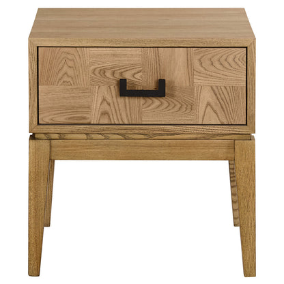 Natural One Drawer Side Table | Dimaro