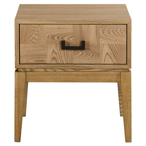 Natural One Drawer Side Table | Dimaro