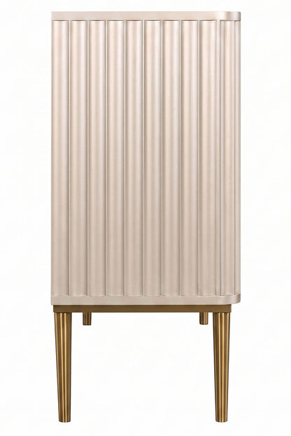 Three Door Flute Detail Sideboard | Dusino