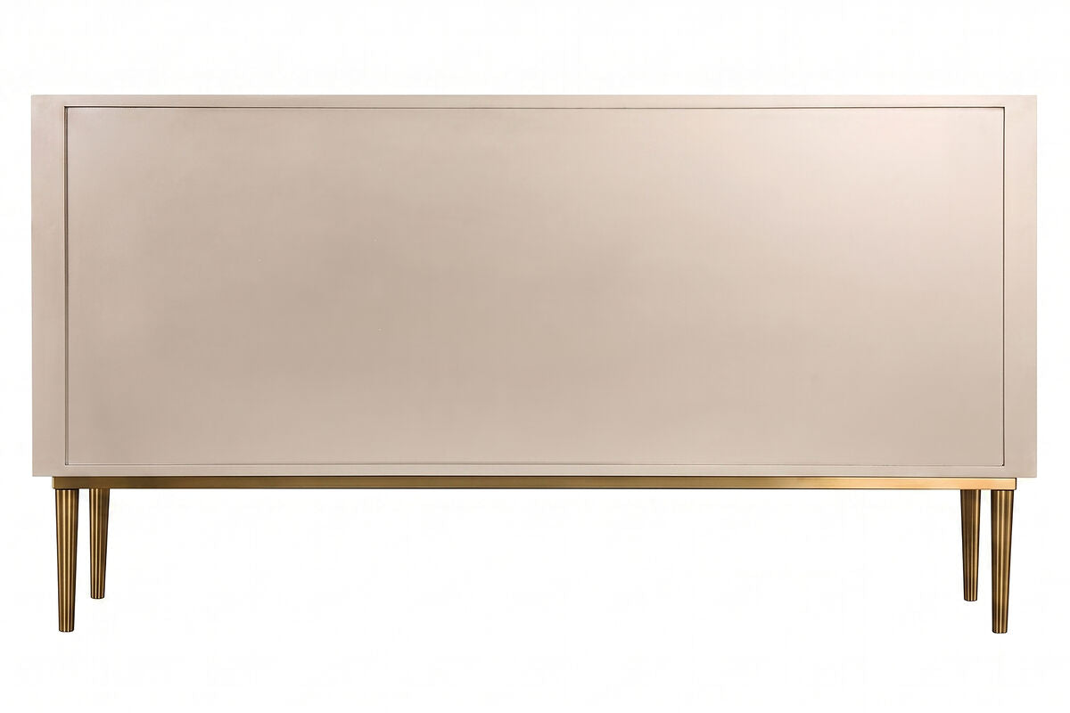 Three Door Flute Detail Sideboard | Dusino