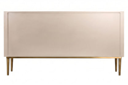 Three Door Flute Detail Sideboard | Dusino