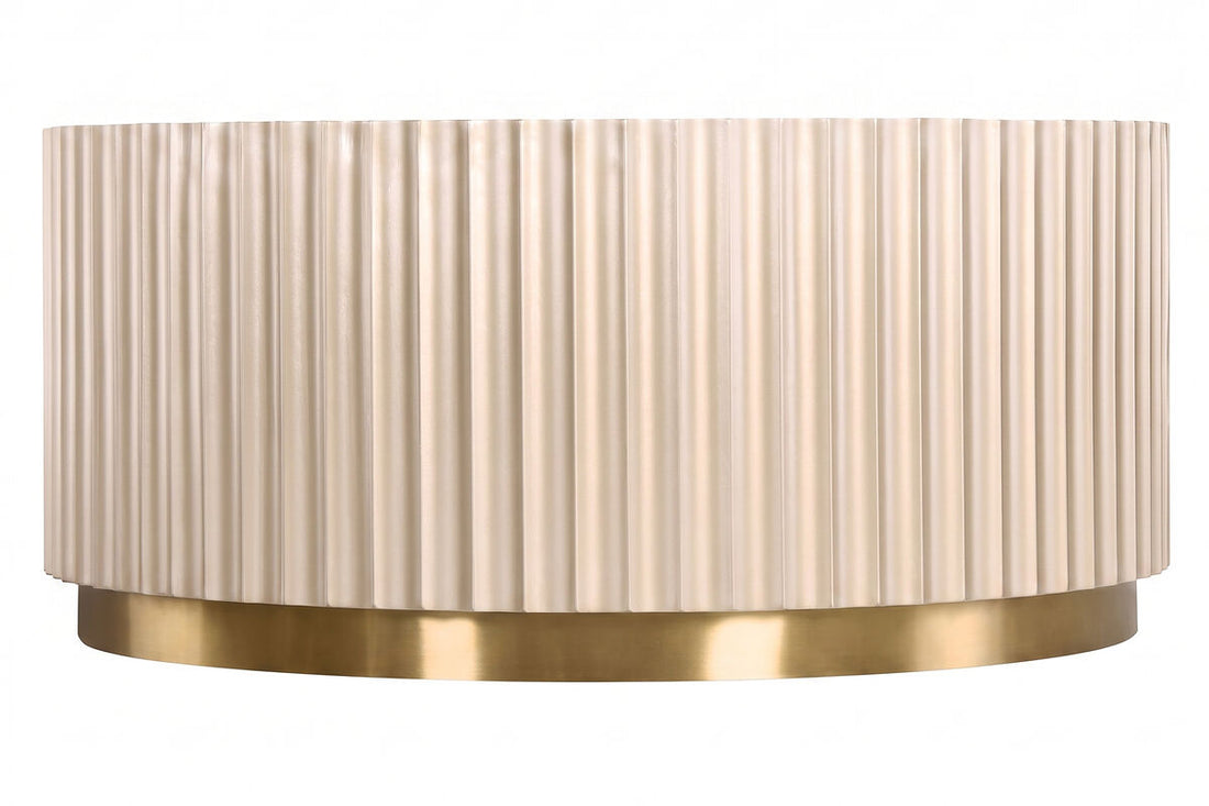 Flute Detail Coffee Table | Dusino