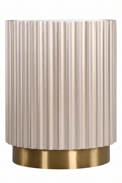 Flute Detail Side Table | Dusino