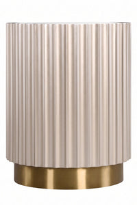 Flute Detail Side Table | Dusino