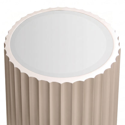 Flute Detail Side Table | Dusino