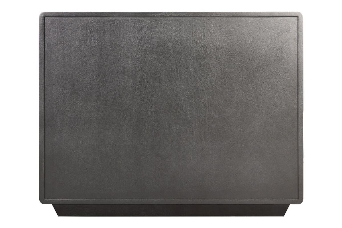 Brown Wood Veneer Finish Three Drawer Chest | Dorsino