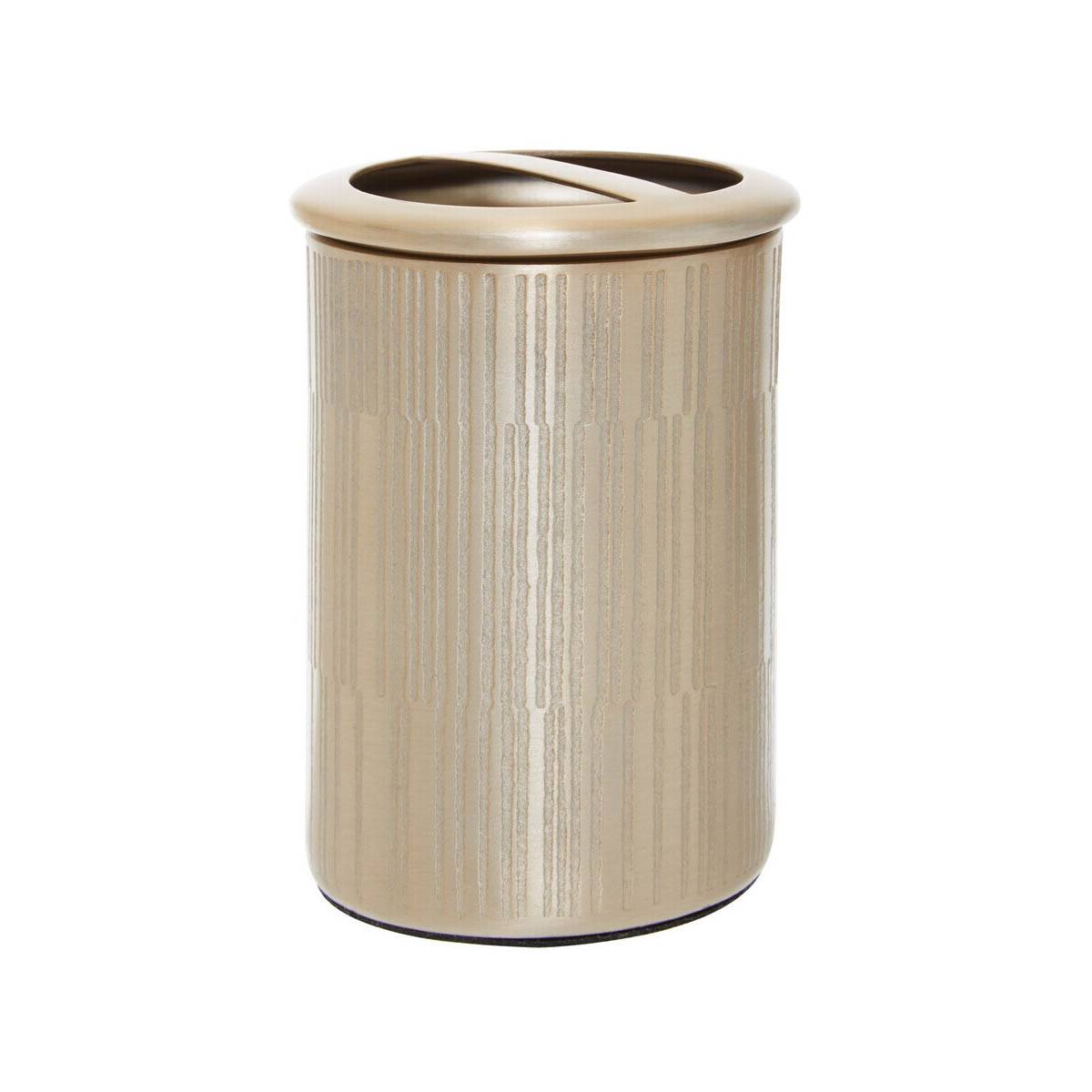 Allegra Champagne Finish Toothbrush Holder