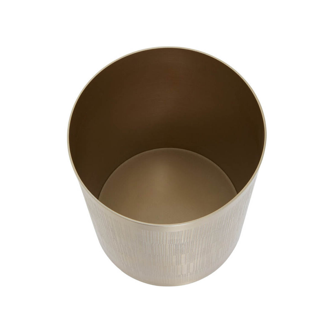 Allegra Champagne Finish Waste Bin