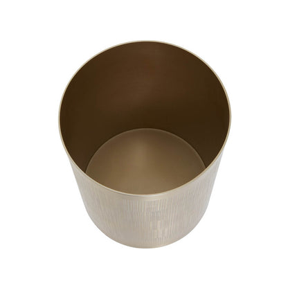 Allegra Champagne Finish Waste Bin