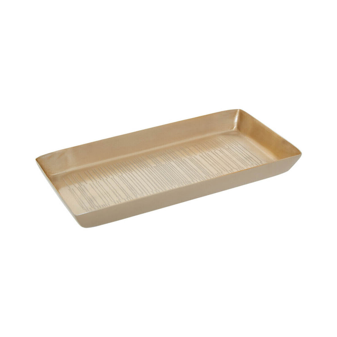 Allegra Champagne Finish Bathroom Tray