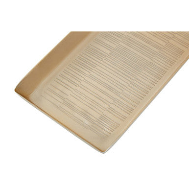 Allegra Champagne Finish Bathroom Tray