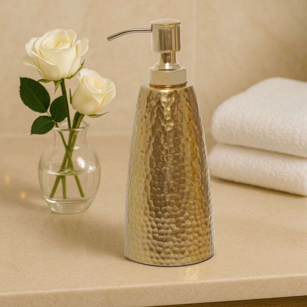 Allegra Hammered Effect Soap Dispenser