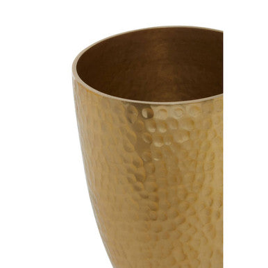 Allegra Gold Finish Bathroom Tumbler