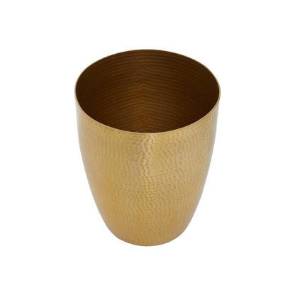 Allegra Gold Finish Waste Bin