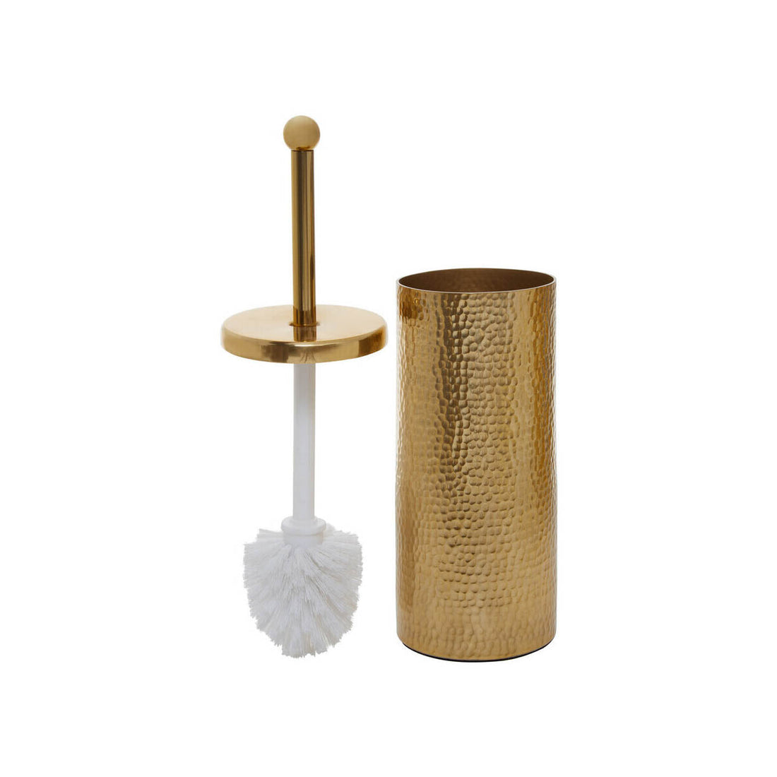 Allegra Gold Finish Toilet Brush.