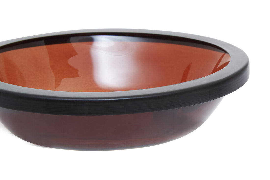 Allegra Kiara Brown Glass Soap Dish - Image 5