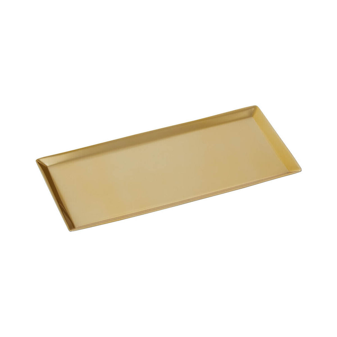 Allegra Gold Finish Stainless Steel Tray