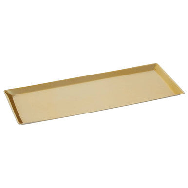 Allegra Gold Finish Stainless Steel Tray
