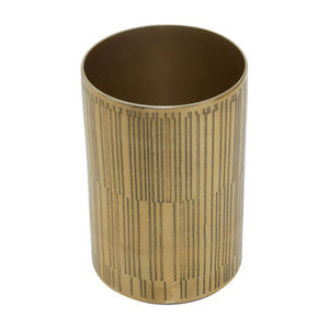 Allegra 300ml Gold Finish Aluminium Tumbler