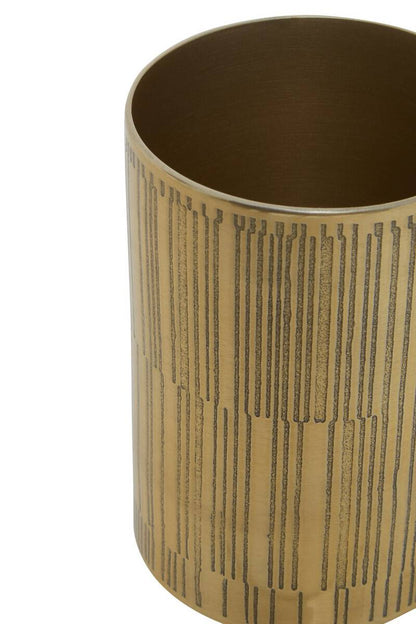 Allegra 300ml Gold Finish Aluminium Tumbler