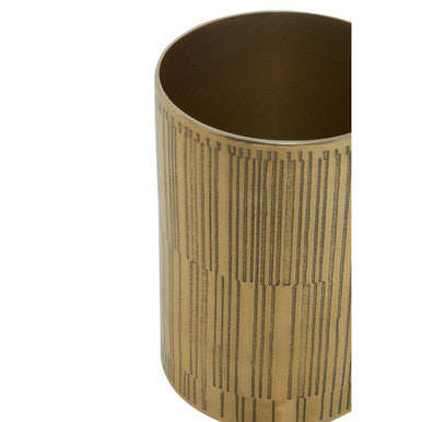 Allegra 300ml Gold Finish Aluminium Tumbler