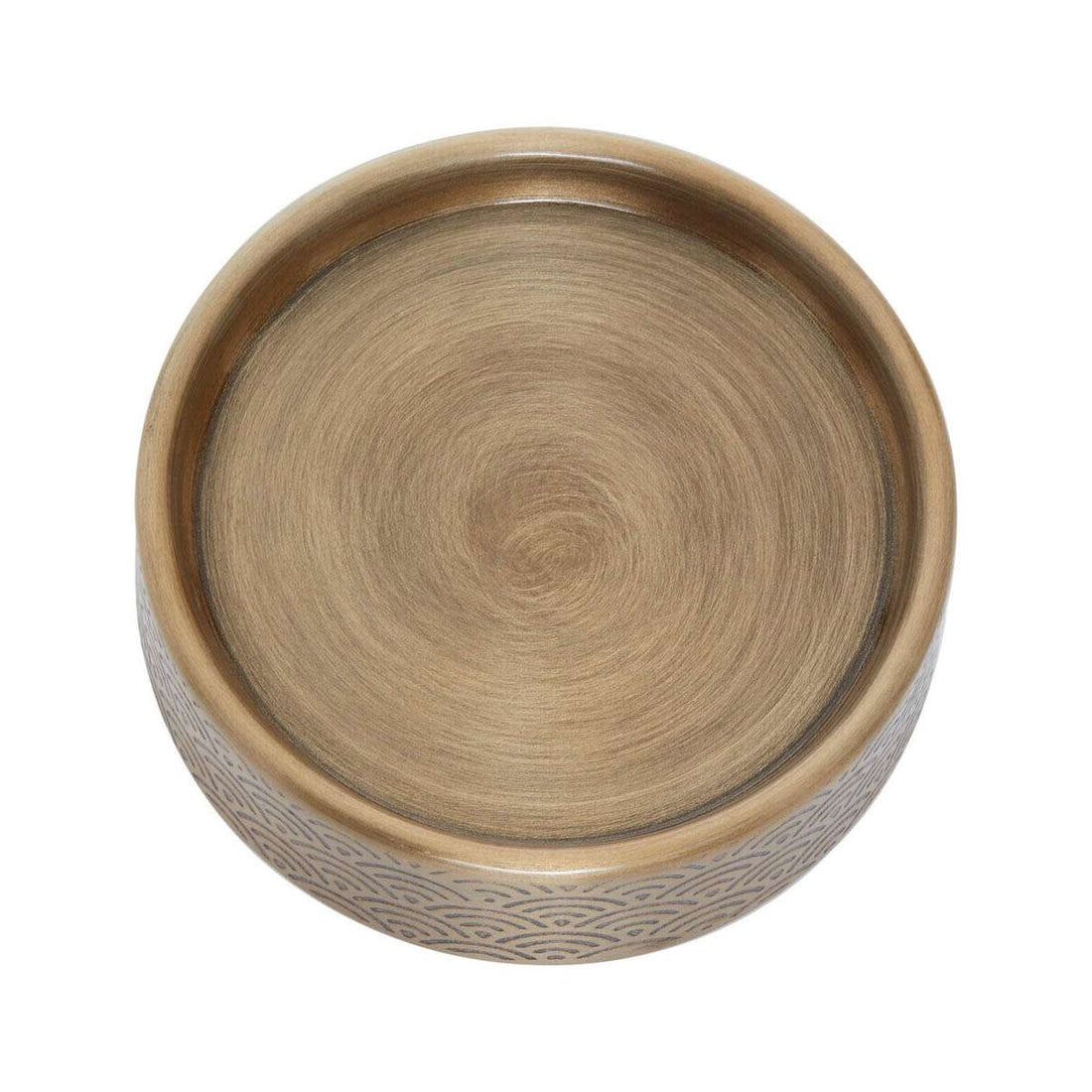 Allegra Etched Metallic Soap Dish