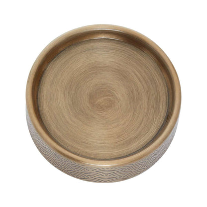 Allegra Etched Metallic Soap Dish