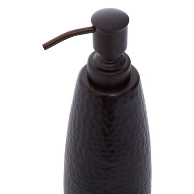 Allegra Bronze Finish Soap Dispenser